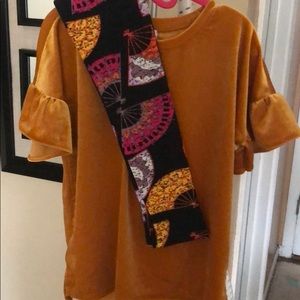 Girls matching outfit-LuLaRoe & Old Navy